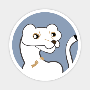 Long tailed weasel 2 Magnet